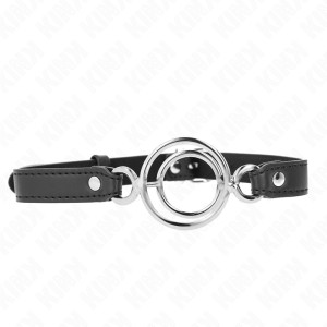 KINK - MITME O-RÕNGAGA GAG 5 CM MUST 63 X 2,5 CM
